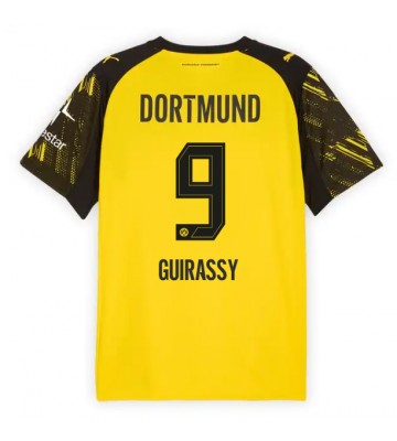 Borussia Dortmund Serhou Guirassy #9 Hjemmebanetrøje 2025-26 Kortærmet